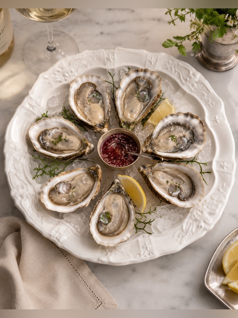 Lane & CO. Van Nuys, CA Vintage Eagle Oyster Platter